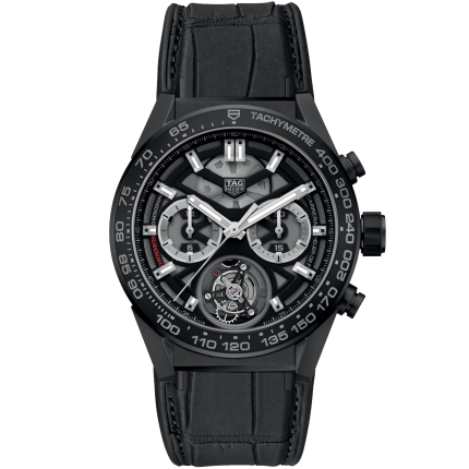 CAR5A90.FC6415 | TAG Heuer Carrera Chronograph Tourbillon 45 mm watch. Buy Online