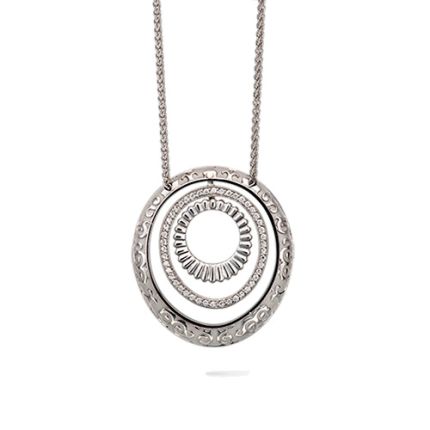 DA12709 020101 | Carrera y Carrera Melodia White Gold Diamond Pendant