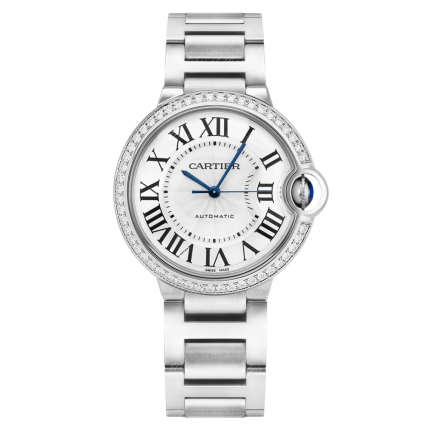 W4BB0024 | Cartier Ballon Bleu de Cartier Automatic Steel Diamonds 36mm watch | Buy Now