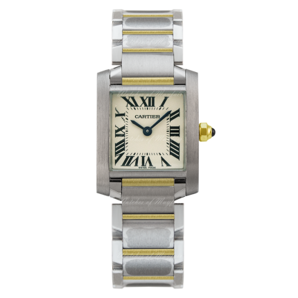 W2TA0003 | Cartier Tank Francaise 30.4 x 25.05 mm watch. Buy Online