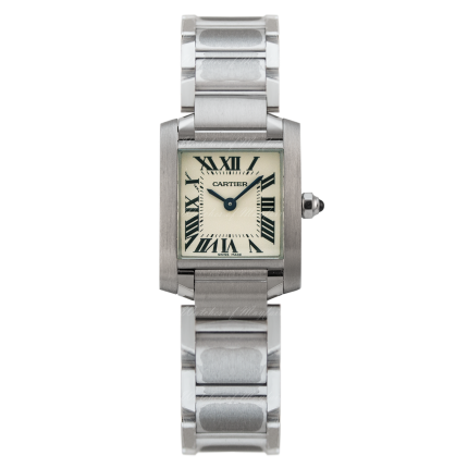 W51008Q3 | Cartier Tank Francaise 25.35 x 20.3 mm watch | Buy Online