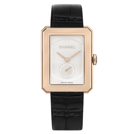 H4315 | Chanel Boy-Friend Large Beige Gold Opaline Dial watch. Buy Online