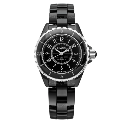 H5696 | Chanel J12 Calibre 12.2 Ceramic and Steel 33 mm watch. Buy Online