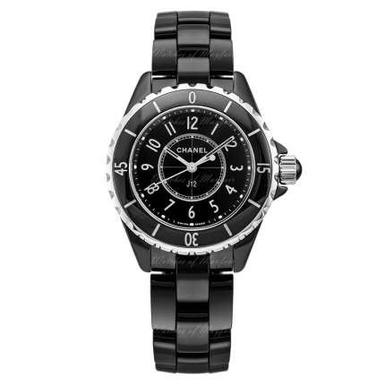 H5695 | Chanel J12 Ceramic High-resistance Black and Steel 33mm watch. Buy Online