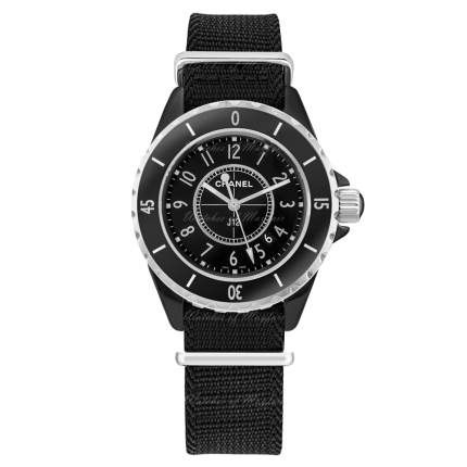 H4657 | Chanel J12-G10 Black Ceramic Gloss 33mm watch. Buy Online