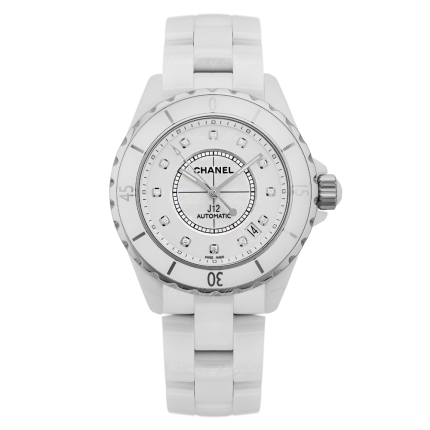 H1629 | Chanel J12 White Ceramic & Steel Automatic 38mm watch. Buy Online