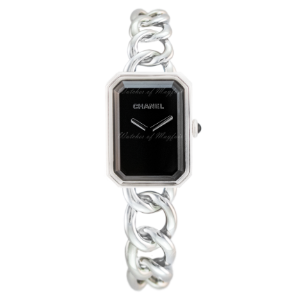 H3250 | Chanel Premiere Chain Large Black Dial Watch. Buy Now