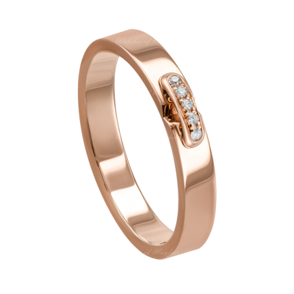 082560 | Buy Online Chaumet Liens Pink Gold Diamond Wedding Band