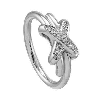 081240-51 | Buy Online Chaumet Liens White Gold Diamond Ring