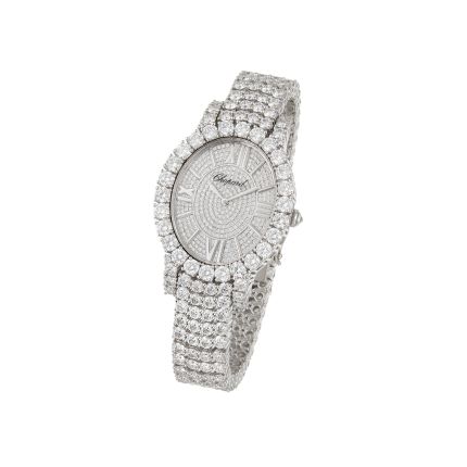 109420-1002 | Chopard L'Heure Du Diamant Medium Oval watch. Buy Online