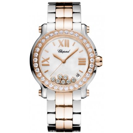 278488-6001 | Chopard Happy Sport 36 mm watch. Buy Online