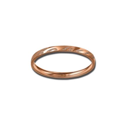 857940-5301 |Buy Chopard Chopardissimo Rose Gold Diamond Bangle Size S