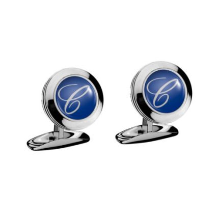 95014-0075 | Buy Online Chopard Classic Steel Glass Cufflinks