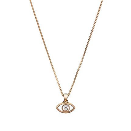 797863-5001 | Chopard Good Luck Charms Rose Gold Diamond Pendant 