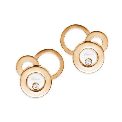 836984-5002 | Buy Chopard Happy Bubbles Rose Gold Diamond Earrings