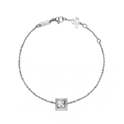 859224-1002 | Buy Chopard Happy Curves White Gold Diamond Bracelet