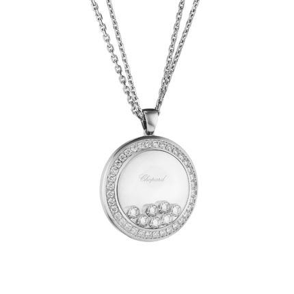 799569-1002 | Buy Chopard Happy Curves White Gold Diamond Pendant