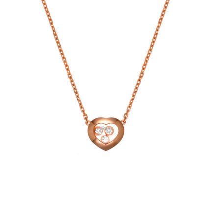 819203-5001 | Buy Chopard Happy Curves Rose Gold Diamond Pendant