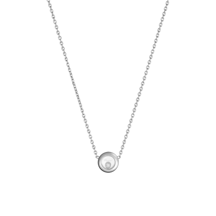 81A017-1001 | Chopard Happy Diamond Icons White Gold Diamond Pendant