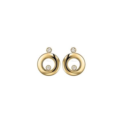 833957-0201 | Buy Chopard Miss Happy Yellow Gold Diamond Earrings