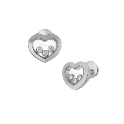 83A611-1001 | Buy Chopard Happy Diamonds Icons Ear Pins White Gold