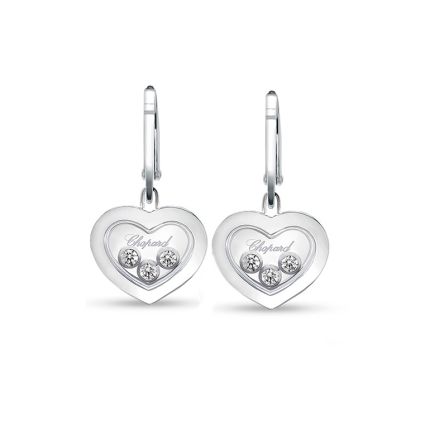 83A611-1301 | Buy Chopard Happy Diamonds Icons Earrings White Gold