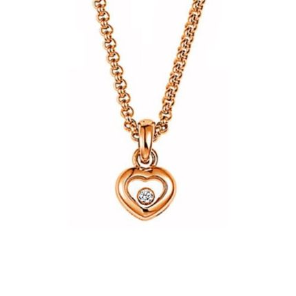 794854-5001 | Chopard Happy Diamonds Icons Rose Gold Diamond Pendant