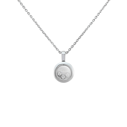 79A018-1001 | Chopard Happy Diamonds Icons White Gold Diamond Pendant