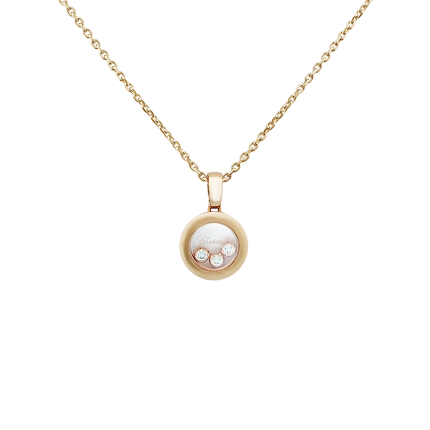 79A018-5001 | Chopard Happy Diamonds Icons Rose Gold Diamond Pendant