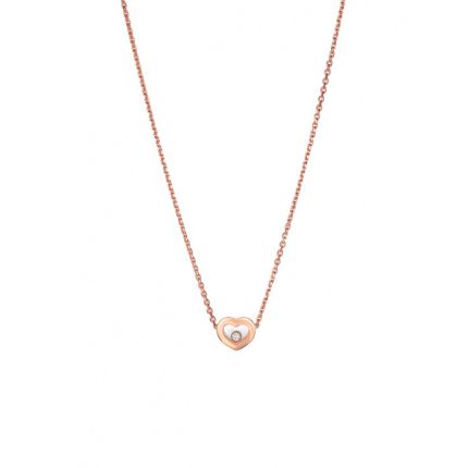 81A054-5001 | Chopard Happy Diamonds Icons Rose Gold Diamond Pendant