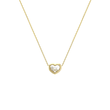 81A611-0001 |Chopard Happy Diamonds Icons Yellow Gold Diamond Pendant 