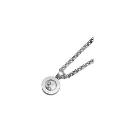 Chopard Happy Diamonds White Gold Diamond Pendant 793209-1001