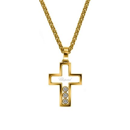 794009-0001 | Buy Chopard Happy Diamonds Yellow Gold Diamond Pendant