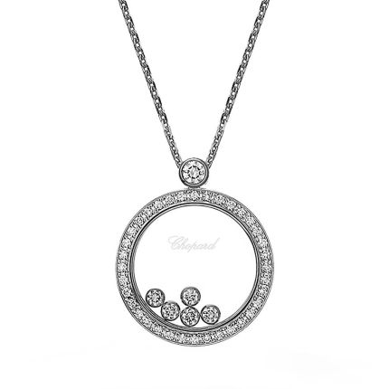 799434-1301 | Chopard Happy Diamonds Icons White Gold Diamond Pendant