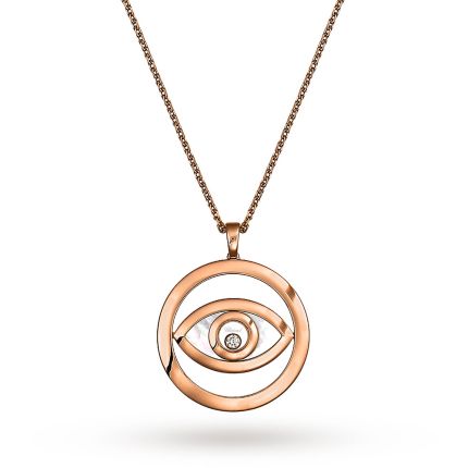 799467-5001 | Buy Chopard Happy Diamonds Eye Rose Gold Diamond Pendant