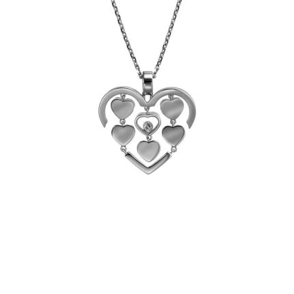 797219-1001|Chopard Happy Diamonds White Gold Diamond Pendant |Buy Now