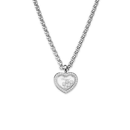 794516-1001 | Chopard Happy Diamonds White Gold Diamond Pendant Size L