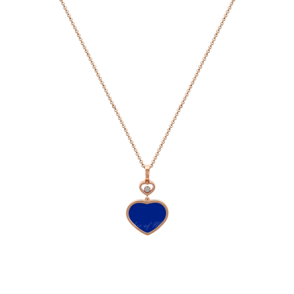 797482-5501 | Buy Chopard Happy Hearts Rose Gold Lapis Lazuli Pendant