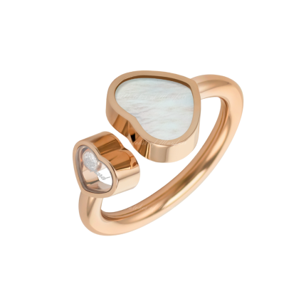 829482-5308 | Buy Chopard Happy Hearts Rose Gold Mother-of-Pearl Ring