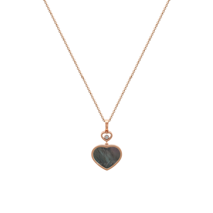 797482-5304 | Buy Chopard Happy Hearts Rose Gold Pearl Diamond Pendant