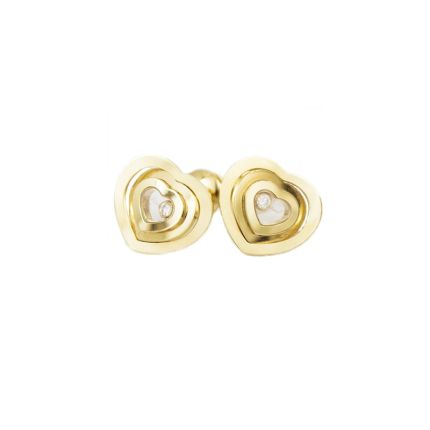 837855-0001 | Buy Chopard Happy Spirit Yellow Gold Diamond Earrings