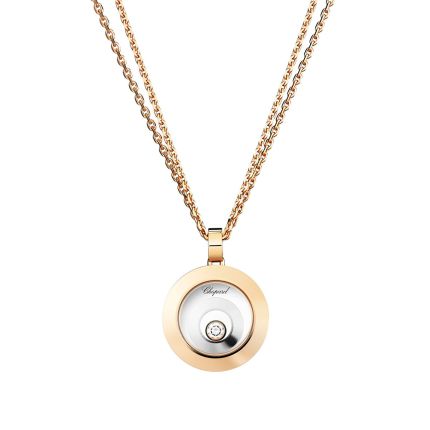 Chopard Happy Spirit Rose and White Gold Pendant 795405-9001