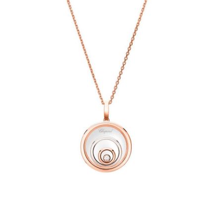 798231-9001|Chopard Happy Spirit Rose Gold &White Gold Diamond Pendant