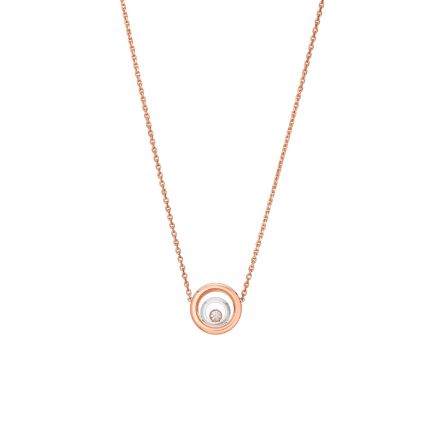 818230-9001|Chopard Happy Spirit Rose Gold &White Gold Diamond Pendant