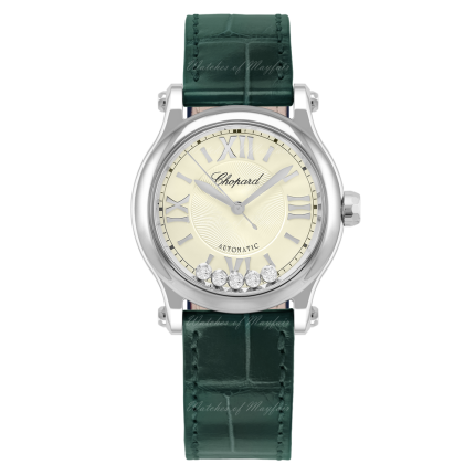 278608-3010 | Chopard Happy Sport Diamonds Automatic 33 mm watch. Buy Online