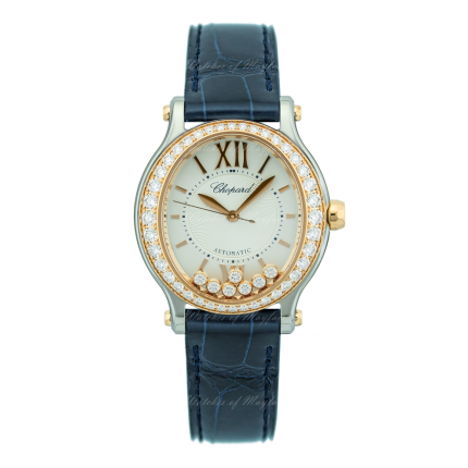 278602-6003 | Chopard Happy Sport Oval 31 x 29 mm watch. Buy Online