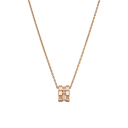 797005-5003 | Buy Online Chopard Ice Cube Rose Gold Diamond Pendant