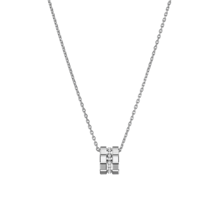 797005-1003 | Buy Online Chopard Ice Cube White Gold Diamond Pendant