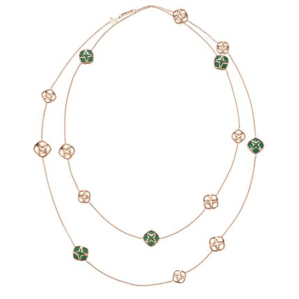 819221-5001 | Buy Chopard IMPERIALE Rose Gold Green Agate Necklace