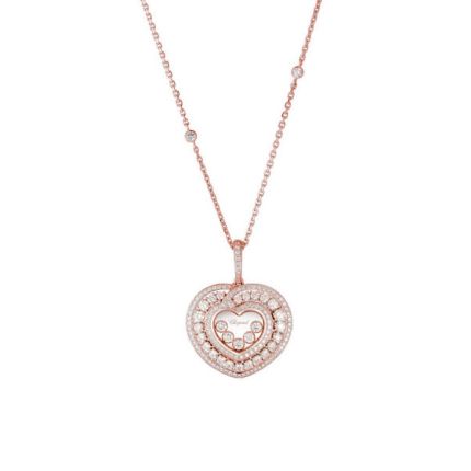 799086-5001 |Buy Online Chopard Joaillerie Rose Gold Diamond Pendant